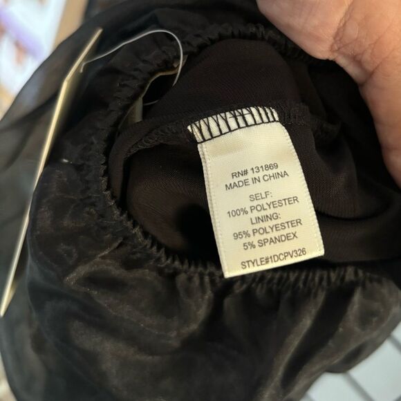 Thirty/Thirty LA black blouson backless halter bodysuit NWT - Picture 6 of 7